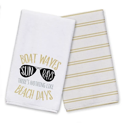 Beach Days Tea Towel Set