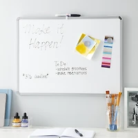 17" x 23" Metal Framed Magnetic Dry Erase Board by B2C®