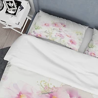 Designart 'Shabby Flower IV' Shabby Bedding Set