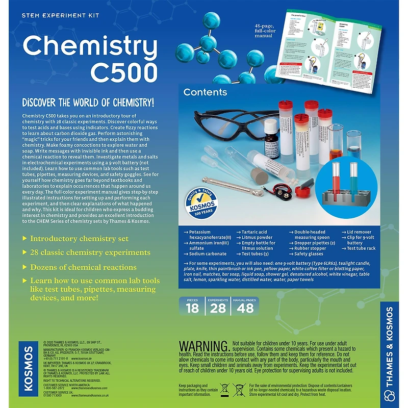 Thames & Kosmos Chemistry C500
