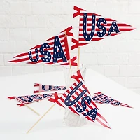 10" USA Paper Flags, 6ct. by Celebrate It™