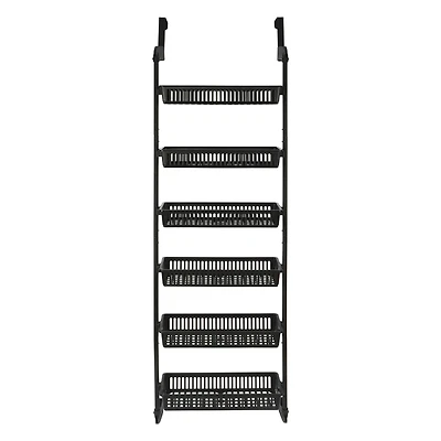 59" Plastic 6 Basket Over the Door Organizer by Simply Tidy®