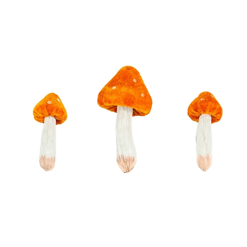 Orange Mushrooms, 3ct. by Ashland®