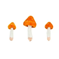 Orange Mushrooms, 3ct. by Ashland®