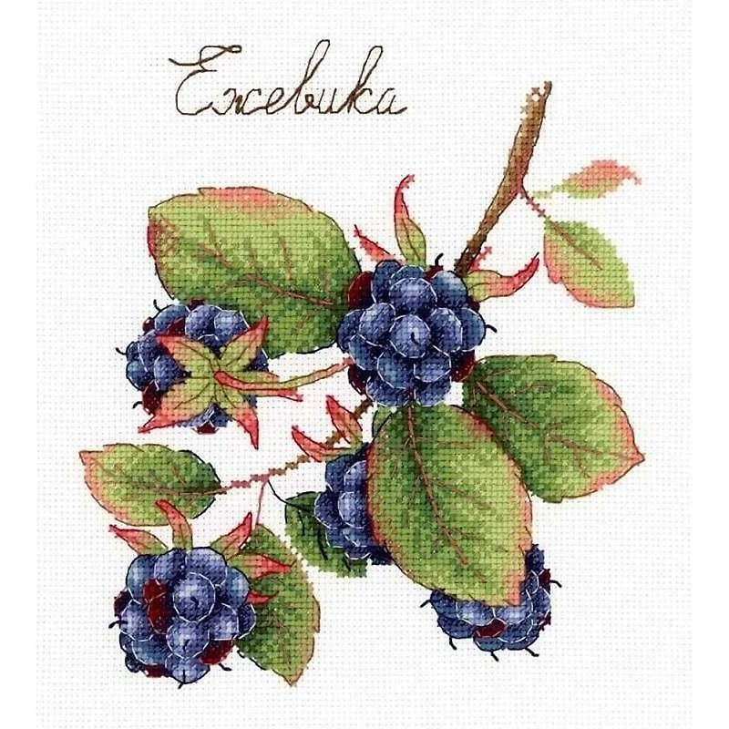 MP Studia Gifts of Nature. Blackberry Cross Stitch Kit