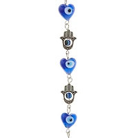 12 Pack: Blue & Silver Hand of Peace Charms by Bead Landing™