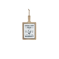 19" Brown Farmhouse Wall Sign