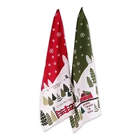 DII® Christmas Tree Farm Dishtowel Set