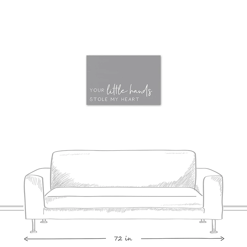 Little Hands 30" x 20" Canvas Wall Art