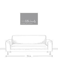 Little Hands 30" x 20" Canvas Wall Art