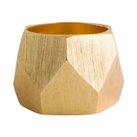 DII® Gold Triangle Band Napkin Rings, 6ct.