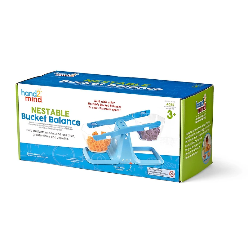 Hand2mind® Nestable Bucket Balance
