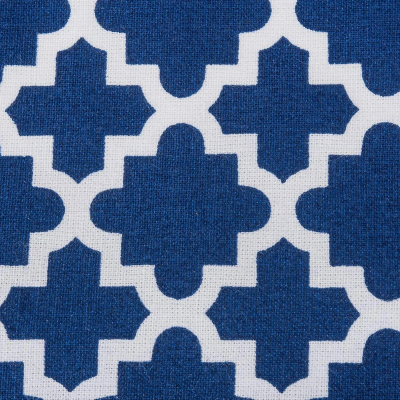 DII® Nautical Blue Lattice Placemat Set, 6ct.