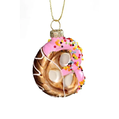 Wizardi 11.81" Pretzel Christmas Glass Ornament