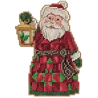 Mill Hill® Jim Shore Santa with Lantern Counted Cross Stitch Kit
