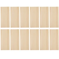 12 Pack: 12" x 5.25" Clear Pine Craft Wood by Make Market®