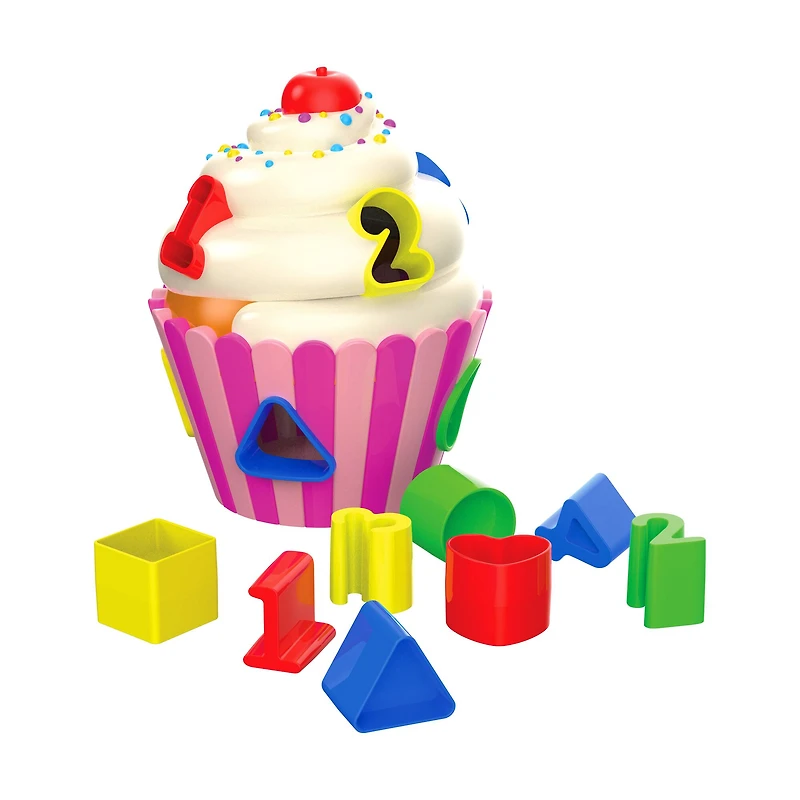Early Learning - Cupcake Shape Sorter
