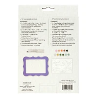 Happy Dog Paint-by-Number Framed Mini Kit by Artist's Loft®