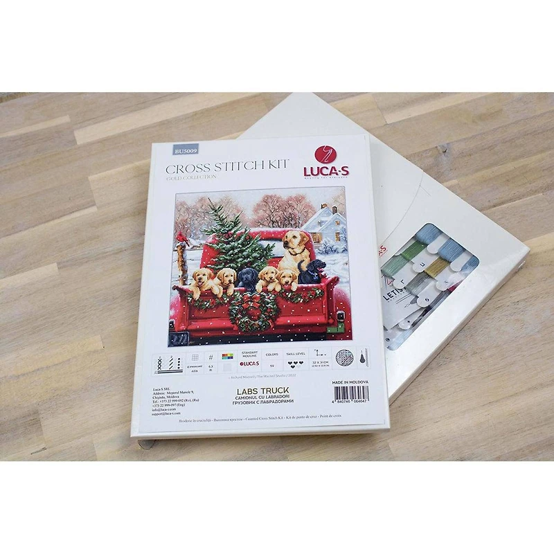 Luca-s Labs Truck Counted Cross Stitch Kit