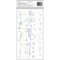 Thickers™ Shimelle Sparkle City Sparkle Phrases & Icons Stickers