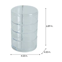 Simplify 7" Swivel Cosmetic & Jewelry 4 Tier Holder