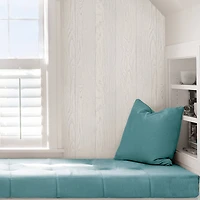 InHome Timber White Peel & Stick Wallpaper