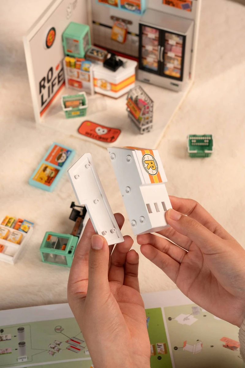 Rolife® Super Creator Energy Supply Store DIY Miniature Kit