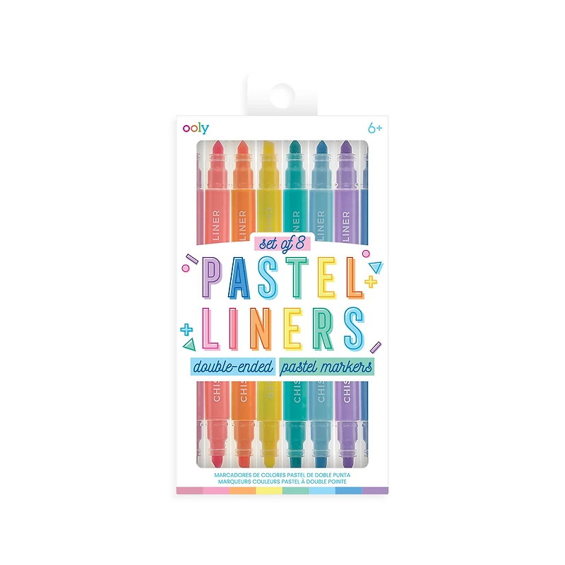 OOLY Pastel Liners Markers Set