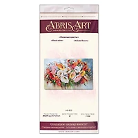 Abris Art Delicate Flowers Bead Embroidery Kit