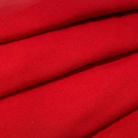 Feldman Red Cotton Flannel Fabric