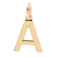 14K Gold Plated Letter Charm by Bead Landing