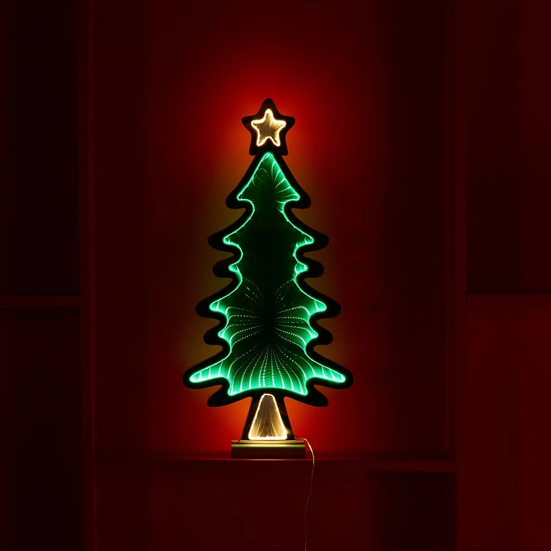 25" Christmas Tree Ekko Light Display