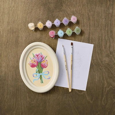 Tulips Paint-by-Number Framed Mini Kit by Artist's Loft®