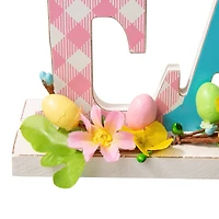 Glitzhome® 16" Wooden Easter Table Décor