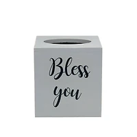 Elegant Designs Bless You Tissue Box Cover