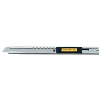 Olfa® Stainless Steel Slide-Lock Knife with Snap Off Blades