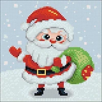 Crafting Spark Little Santa Diamond Painting Kit
