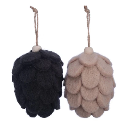 Assorted 4" Pinecone Felt Ornament by Ashland®, 1pc.