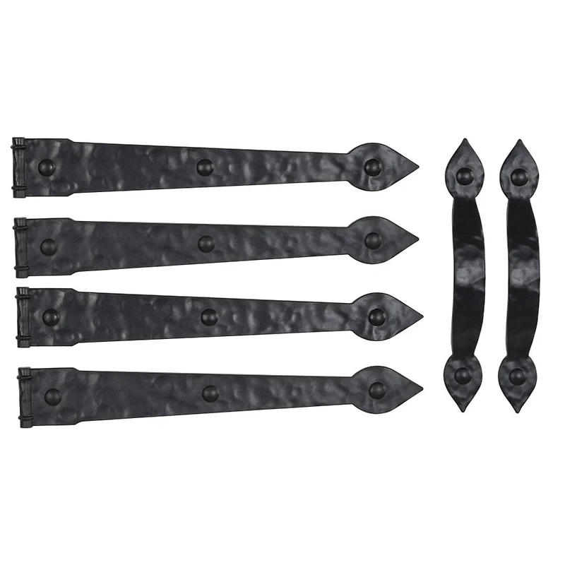 Household Essentials Black Premium Carriage House Garage Door Magnet Set