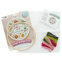 Leisure Arts® 8" Overthink Embroidery Kit