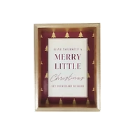 8" Merry Little Christmas Tabletop Block Sign by Ashland®