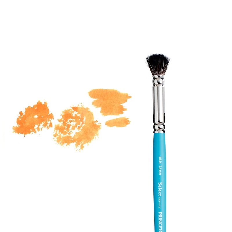 Princeton™ Select™ Artiste Series 3750 Short Handle Deerfoot Stippler Brush