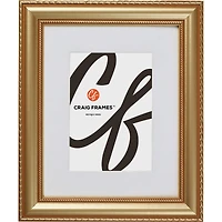 Craig Frames 4 Pack Victoria Gold Picture Frame with Mat
