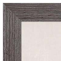 Neutral Distressed Florals Framed Print Wall Hanging