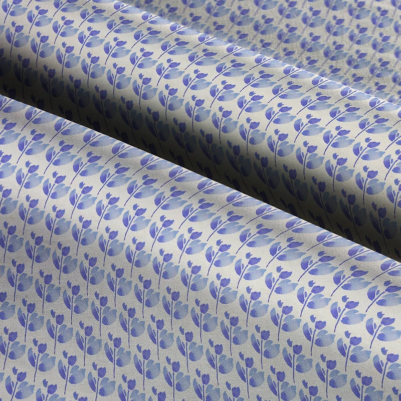 Suzanne Nicoll Blue Peacock Ditsy Cotton Fabric