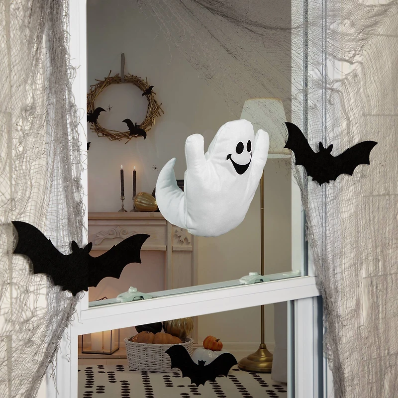 10" Ghastly Ghost 3D Halloween Window Decoration