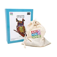 Wooden Jigsaw Puzzle - Owlette: 110 Pcs