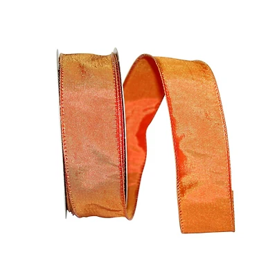 JAM Paper 1.5" x 25yd. Taffeta Wired Katy May Ribbon