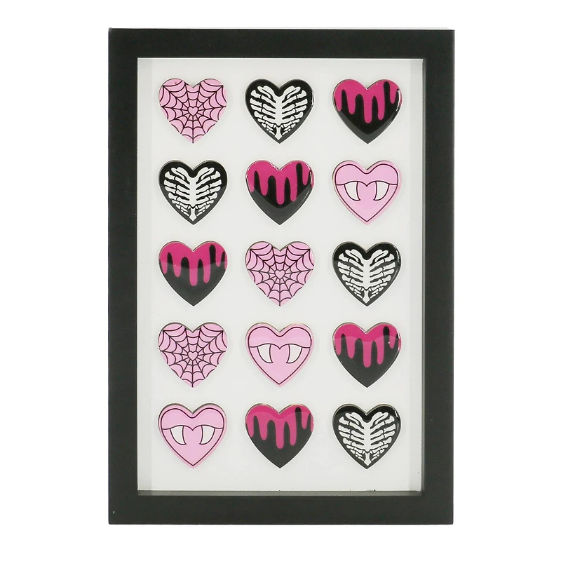 8" Hearts Block Tabletop Décor by Ashland®