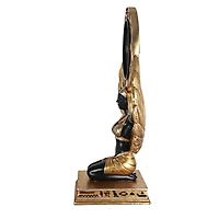 Design Toscano 28" Egyptian Goddess Isis Grand-Scale Clock Statue